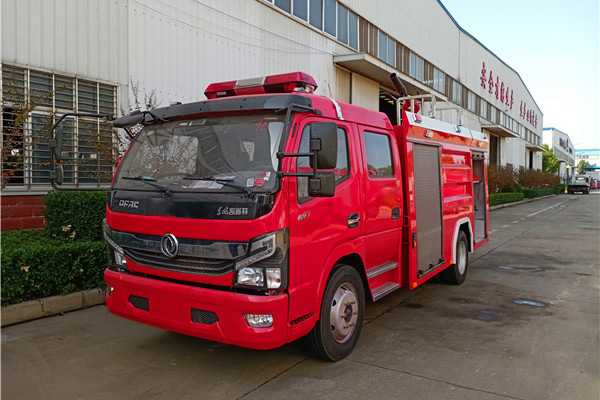 國六東風(fēng)3噸泡沫消防車(圖2)